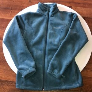 columbia teal jacket